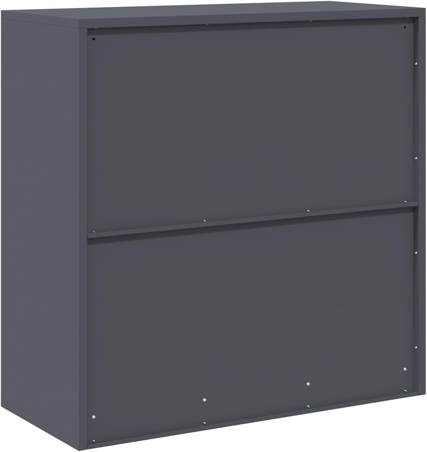 Industrial Steel Storage Cabinet with Lockable Doors, Anthracite 90 X 40 X 90 Cm, Se Office Storage for Files and Stationery, Durable Powder-Coated Steel