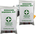 Emergency Bio Hazard Body Fluid Blood Spill Clean up Disposal Kit Bag - Twin Pack